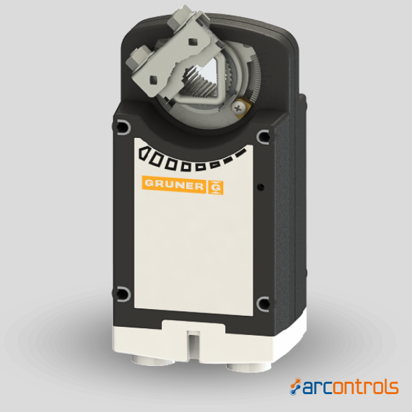 Moteur de registre 10 Nm 230Vac 2Pts Avec ressort de rappel  2 contact Aux.
